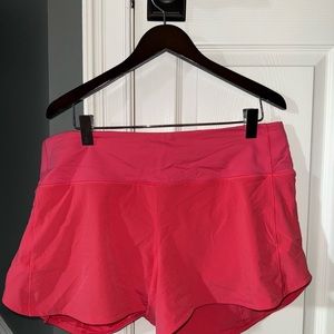 Lululemon Athletica Pink Athletic Shorts Lightweight Performance